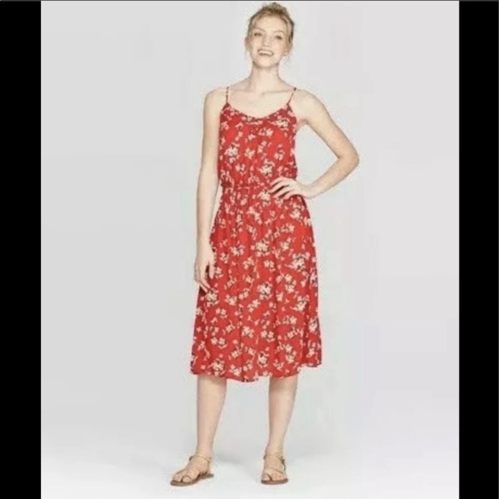 Xhilaration Floral Strap Dress - NWOT